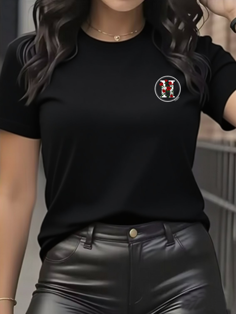 Women's T-Shirt Leisure Fashio - Streetwear Brand Fashion recension och pris