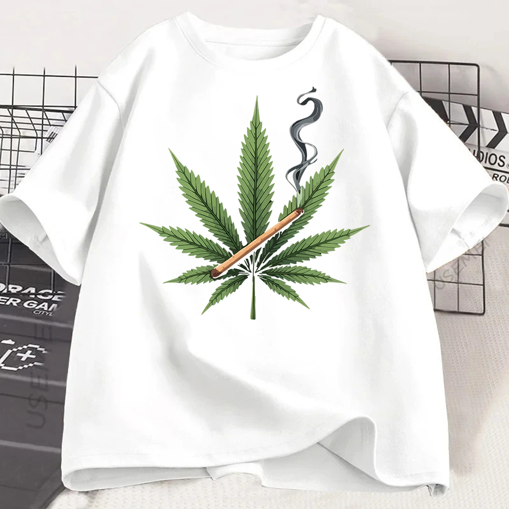 Summer Print T-shirt Men Half  - Gothic Streetwear Brand recension och pris