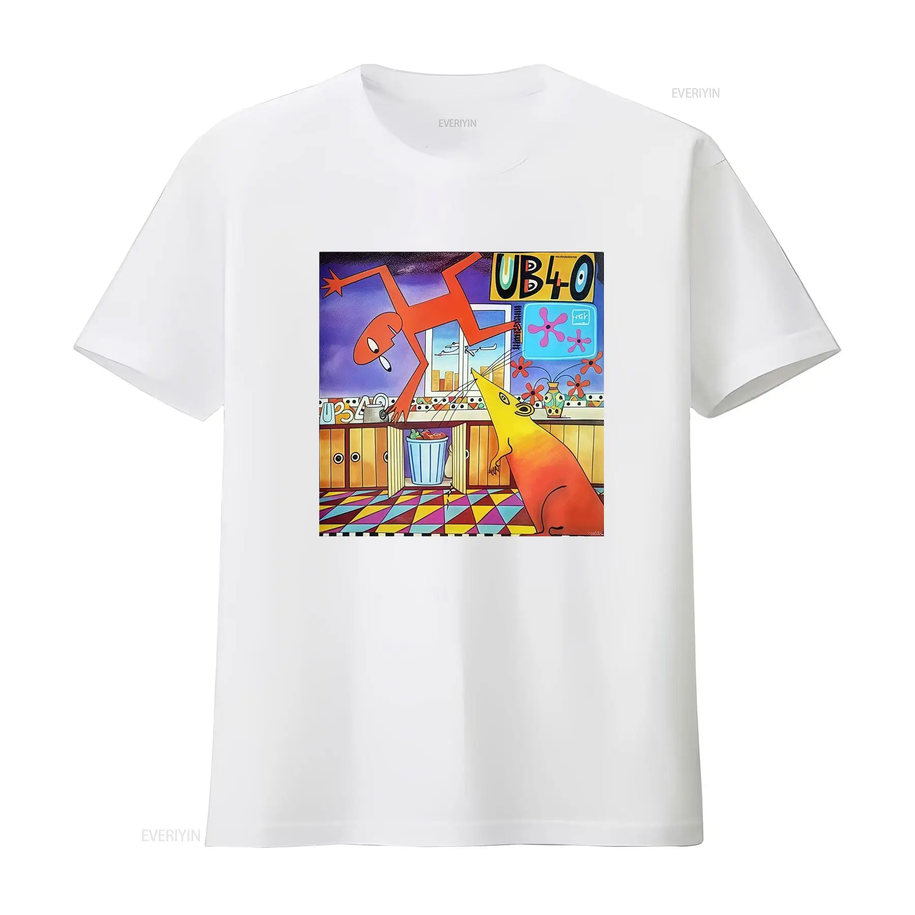 UB40 Rat In The Kitchen T Shir - Streetwear Brand From China recension och pris