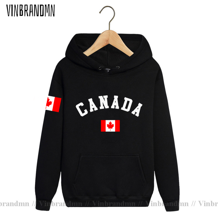 Canada Flag Men Women Sweatshi - Streetwear Brand Canada recension och pris