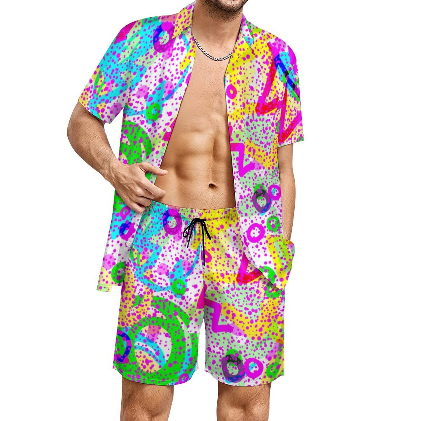 Summer Irregular Geometric 3D  - Streetwear Brand Shorts recension och pris