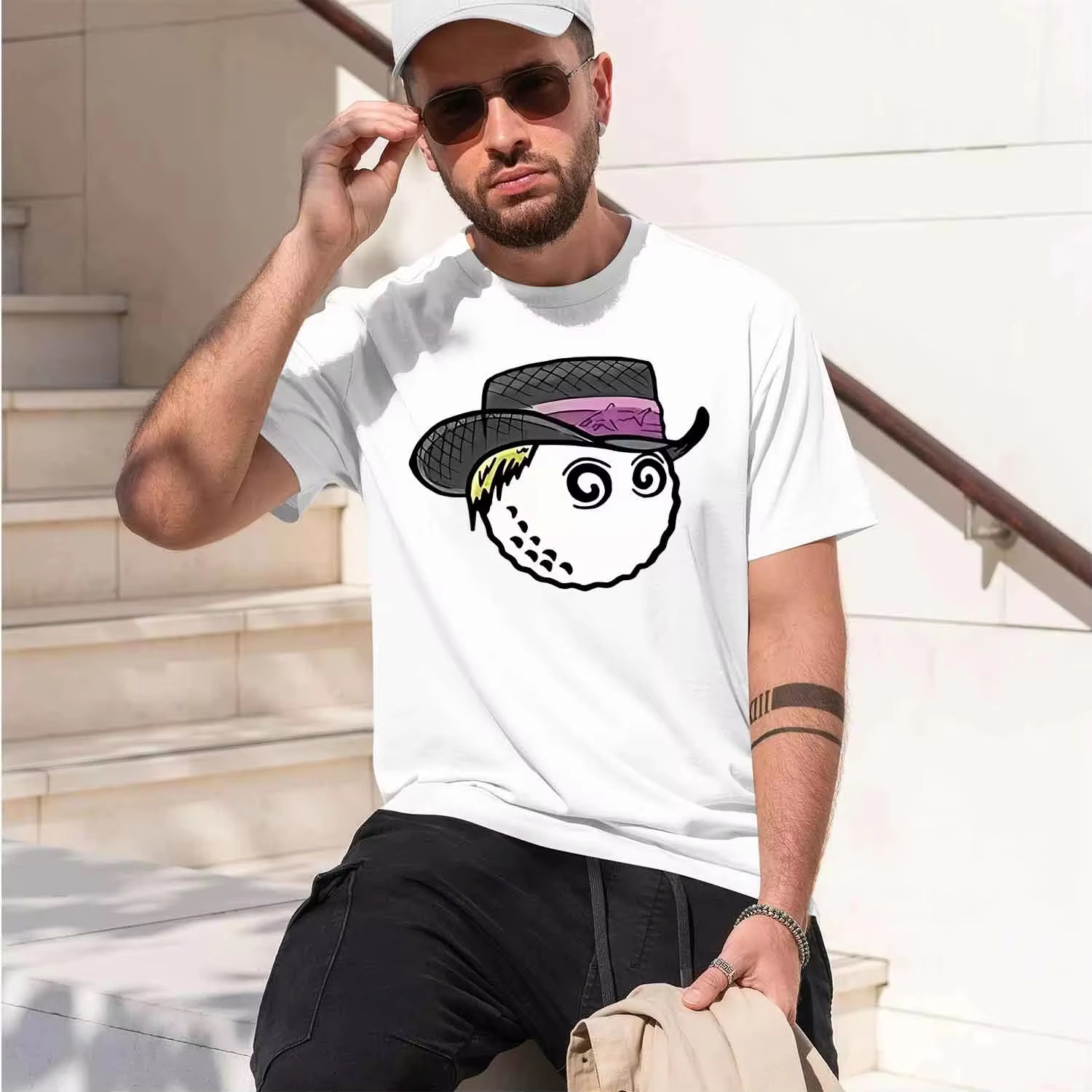Unisex Trendy Graphic T-shirt  - Streetwear Brand From China recension och pris